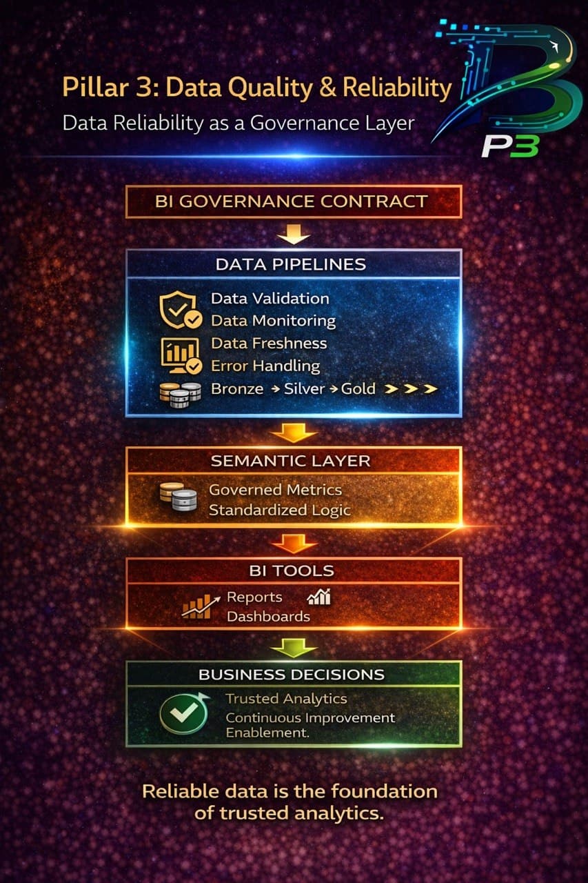 Pillar 3: Data Quality and Reliability